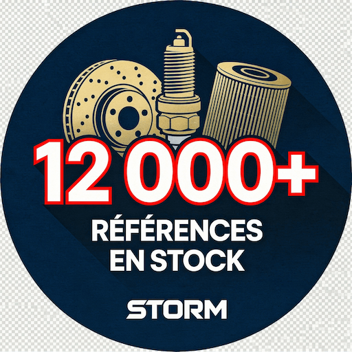 Plus de 12 000 références en stock